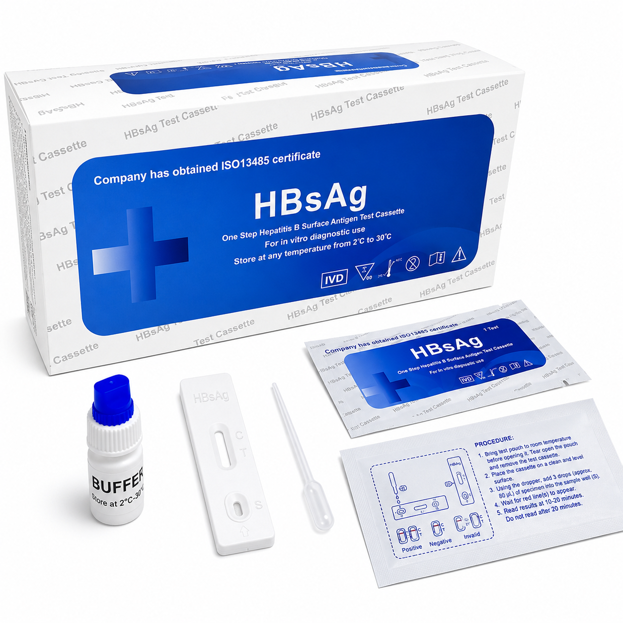 Hepatitis (B) HBsAg Rapid test kit